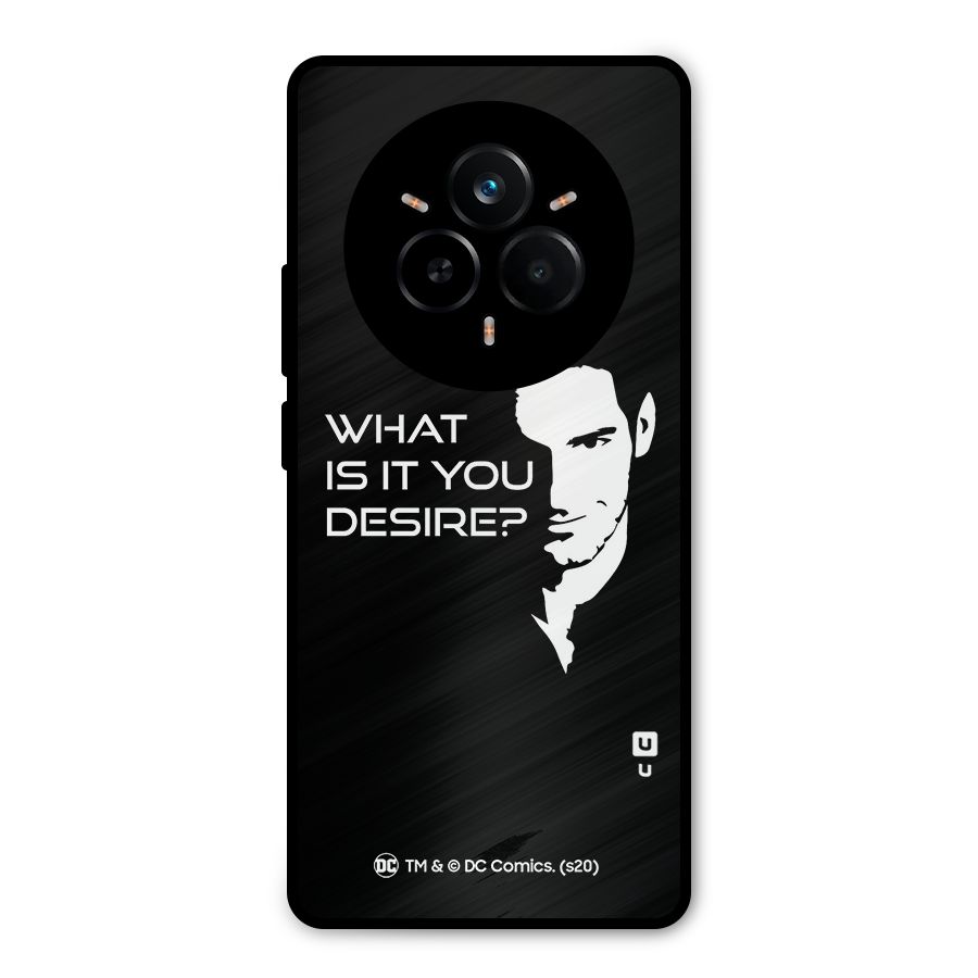 What Do You Desire Metal Back Case for Realme 14 Pro Plus