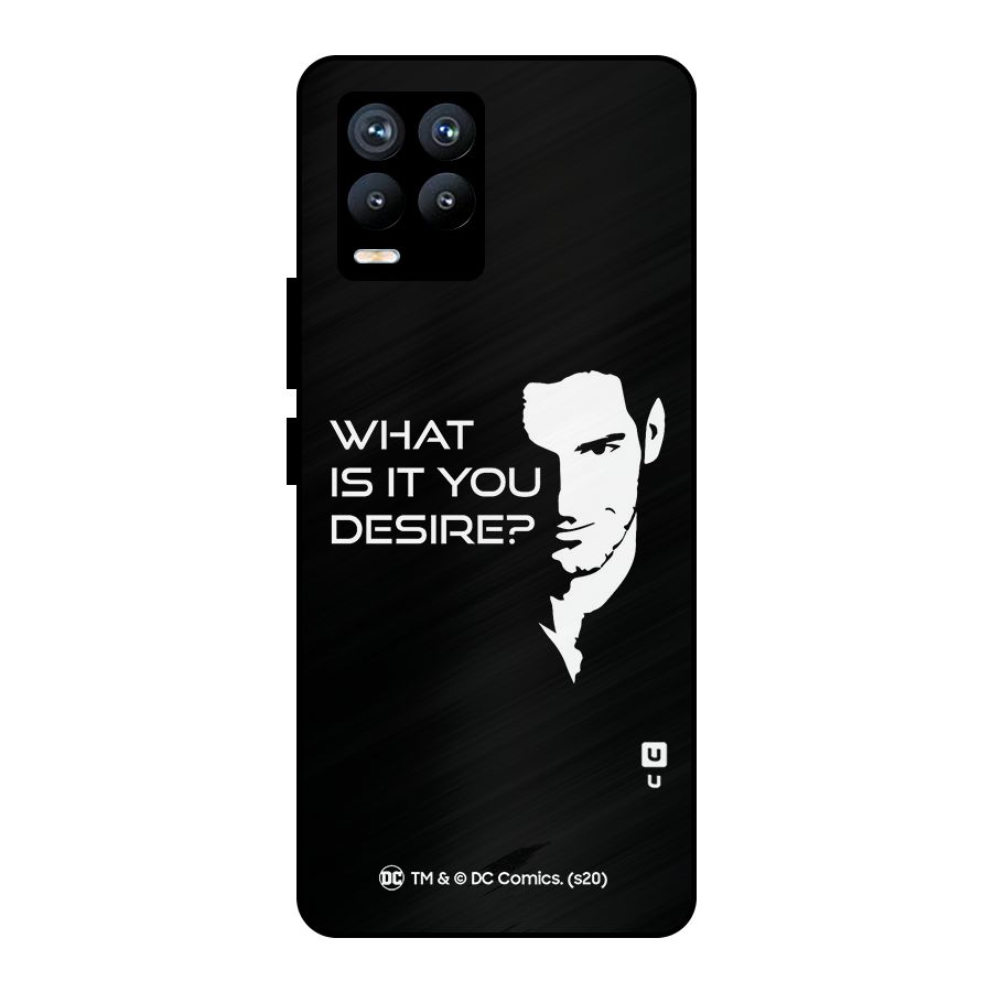 What Do You Desire Metal Back Case for Realme 8 Pro