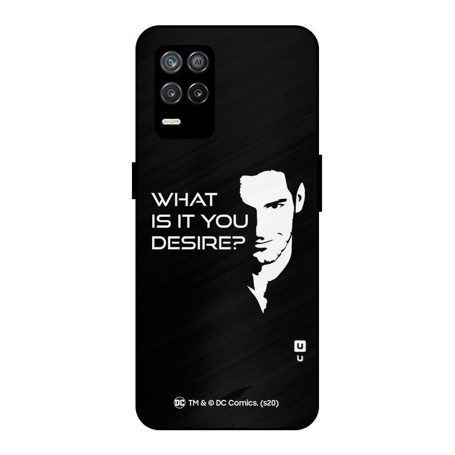 What Do You Desire Metal Back Case for Realme 8s 5G