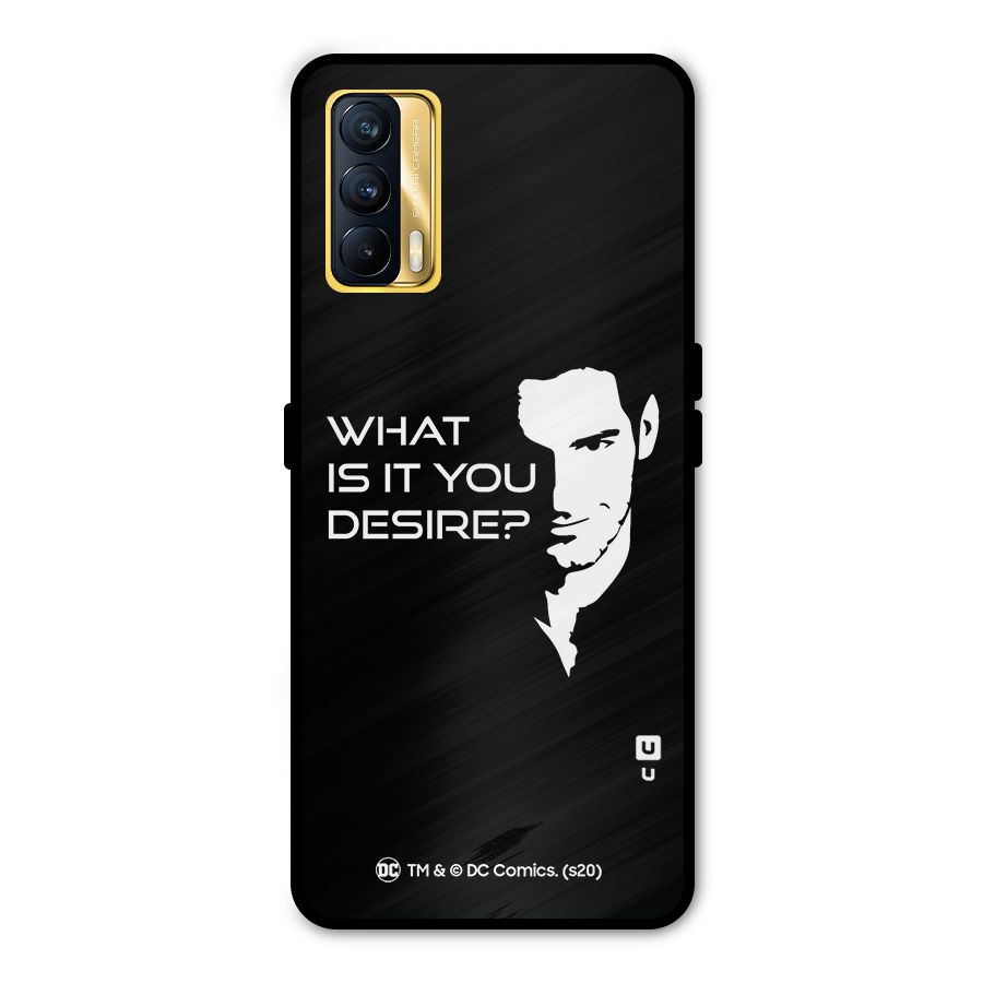 What Do You Desire Metal Back Case for Realme X7