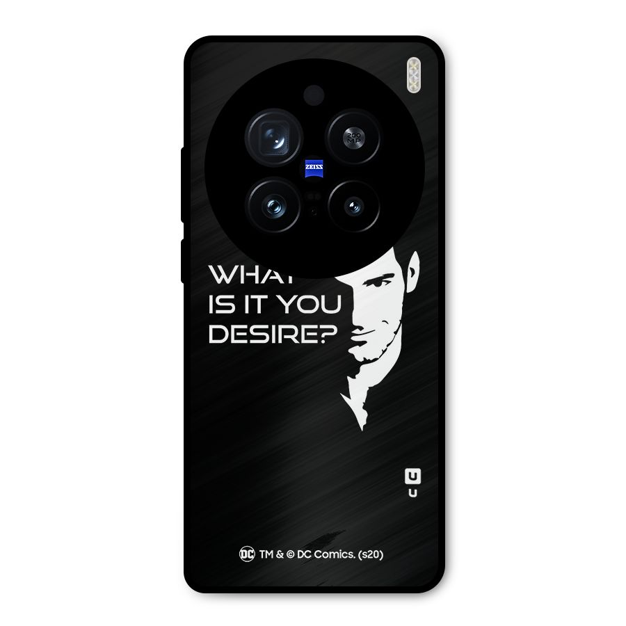 What Do You Desire Metal Back Case for Vivo X200 Pro