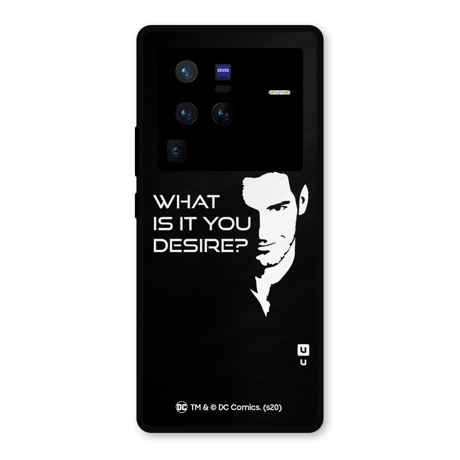 What Do You Desire Metal Back Case for Vivo X80 Pro