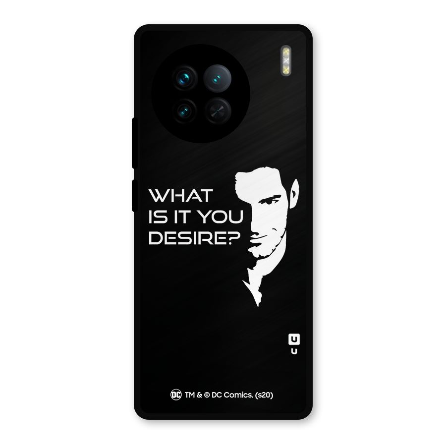What Do You Desire Metal Back Case for Vivo X90