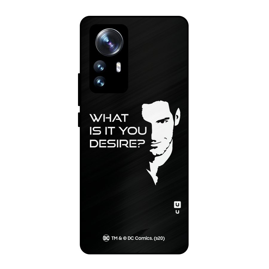 What Do You Desire Metal Back Case for Xiaomi 12 Pro