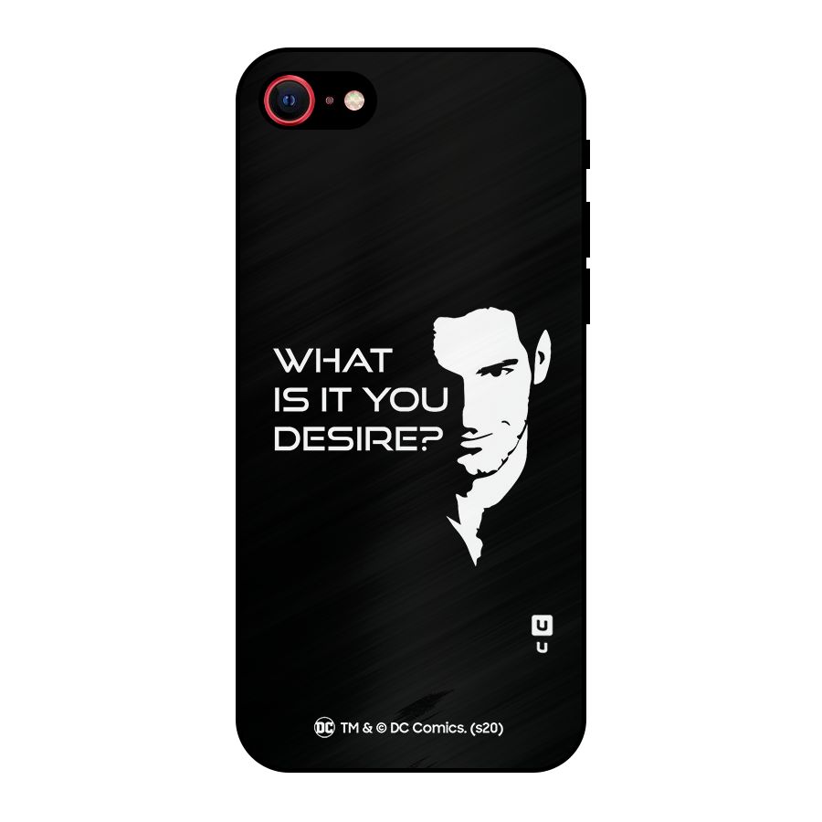 What Do You Desire Metal Back Case for iPhone 7