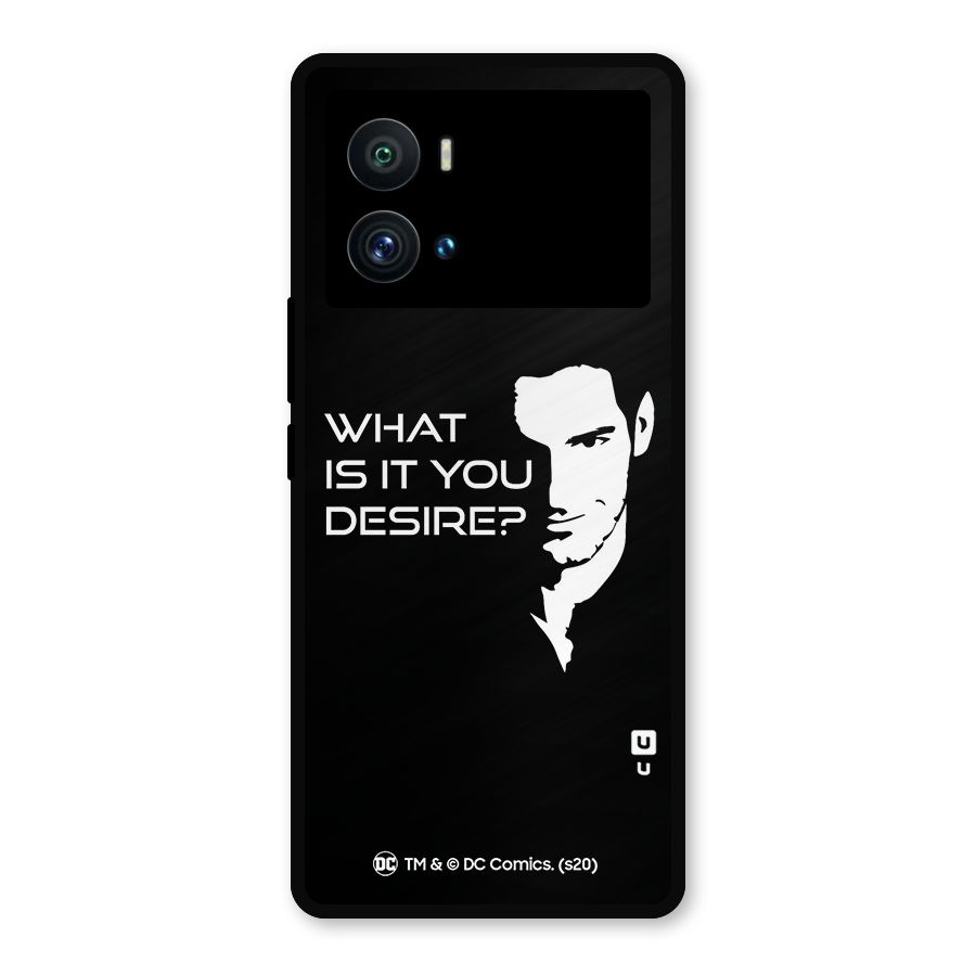 What Do You Desire Metal Back Case for iQOO 9 Pro