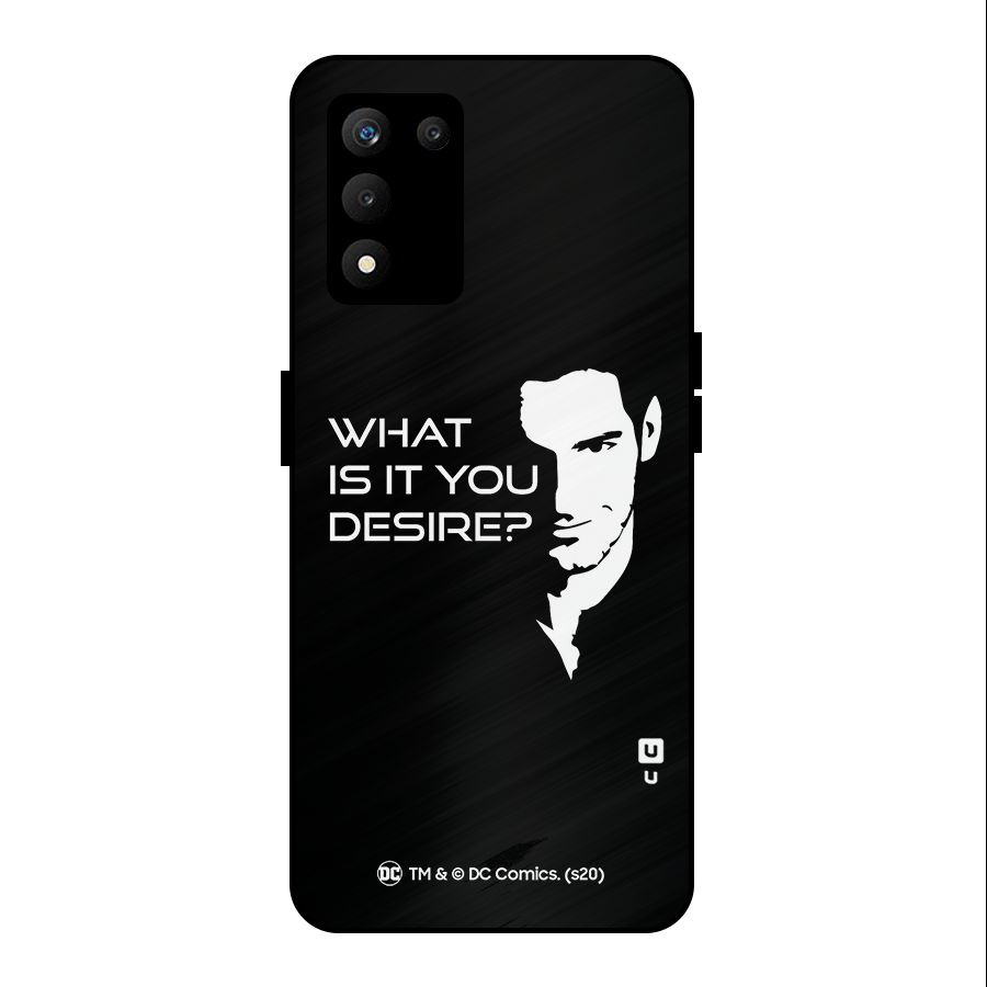 What Do You Desire Metal Back Case for realme 9 5G SE