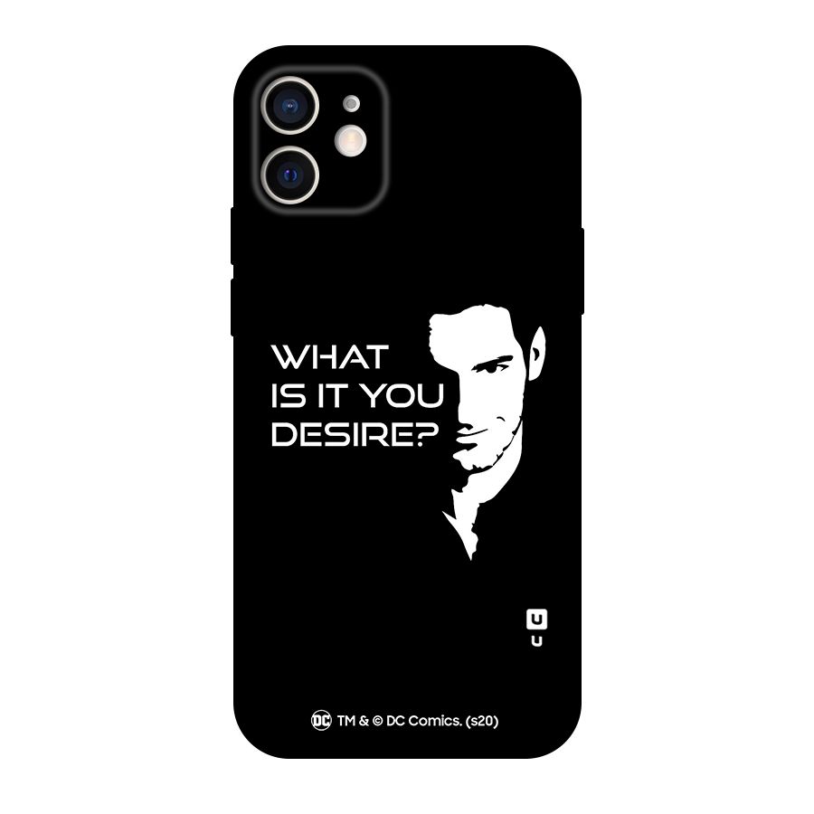 What Do You Desire Original Polycarbonate Back Case for iPhone 12