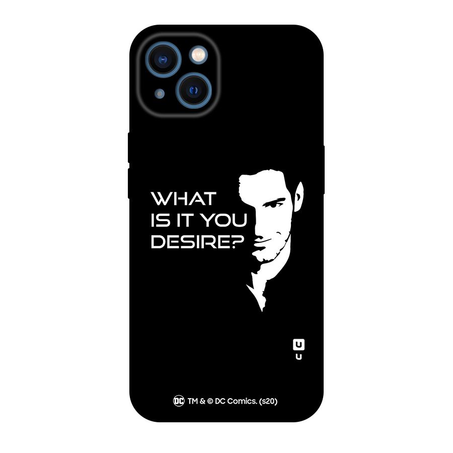 What Do You Desire Original Polycarbonate Back Case for iPhone 13