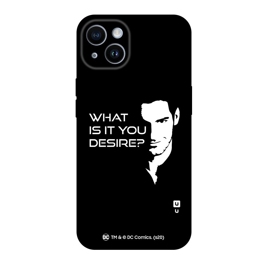 What Do You Desire Original Polycarbonate Back Case for iPhone 14