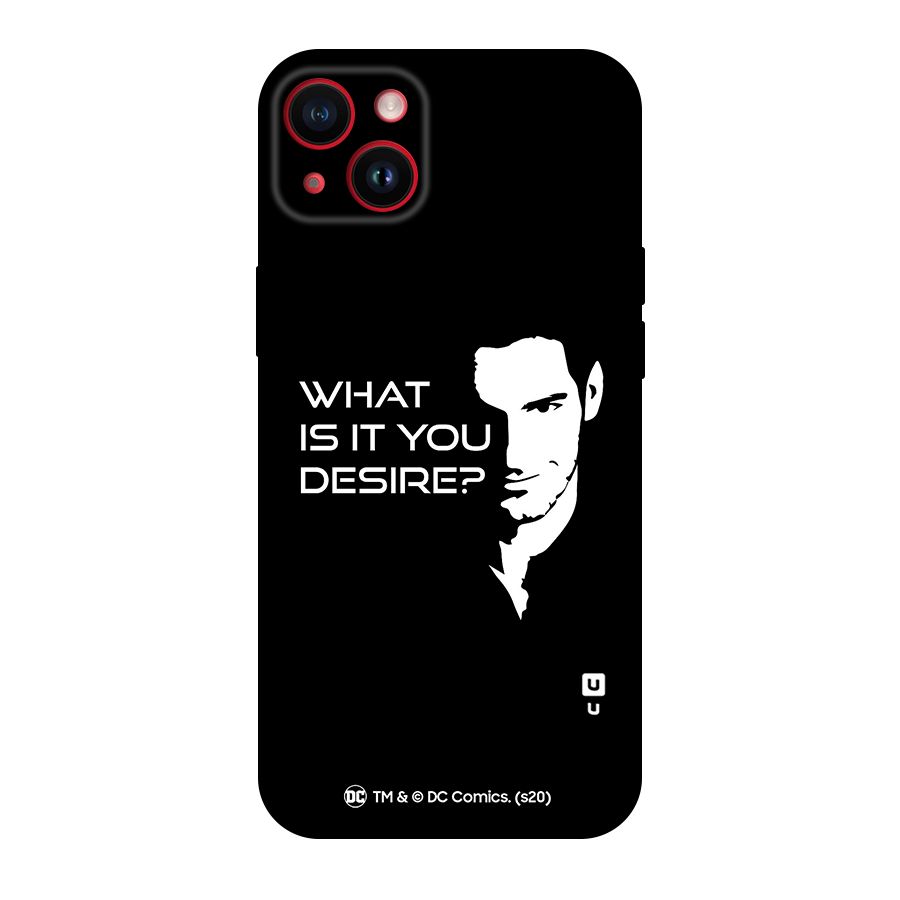 What Do You Desire Original Polycarbonate Back Case for iPhone 14 Plus