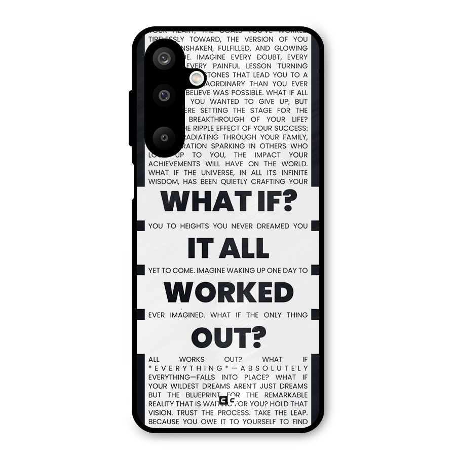 What If Metal Back Case for Galaxy M16