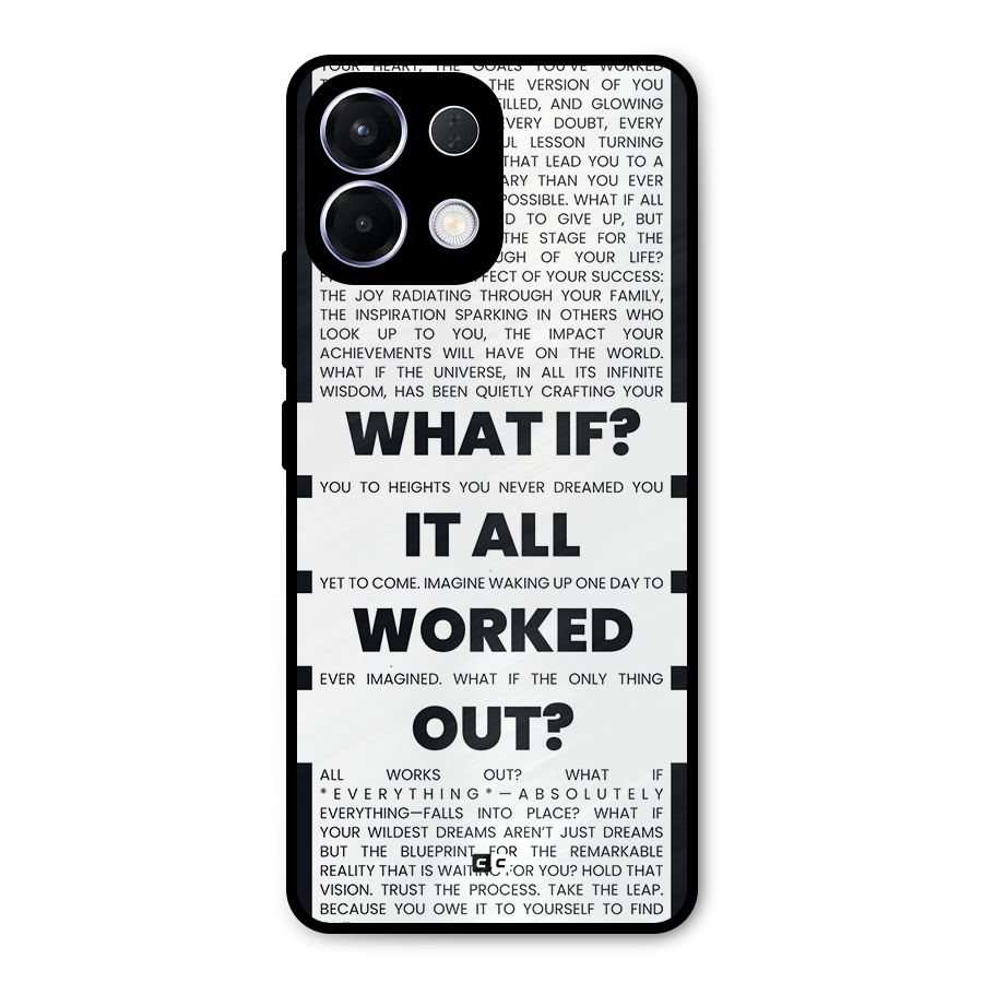What If Metal Back Case for Oppo K13