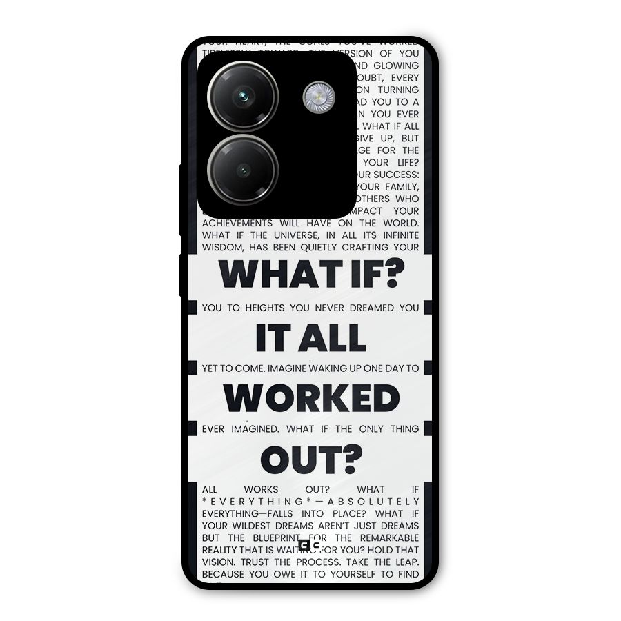 What If Metal Back Case for Poco M7 Pro 5G