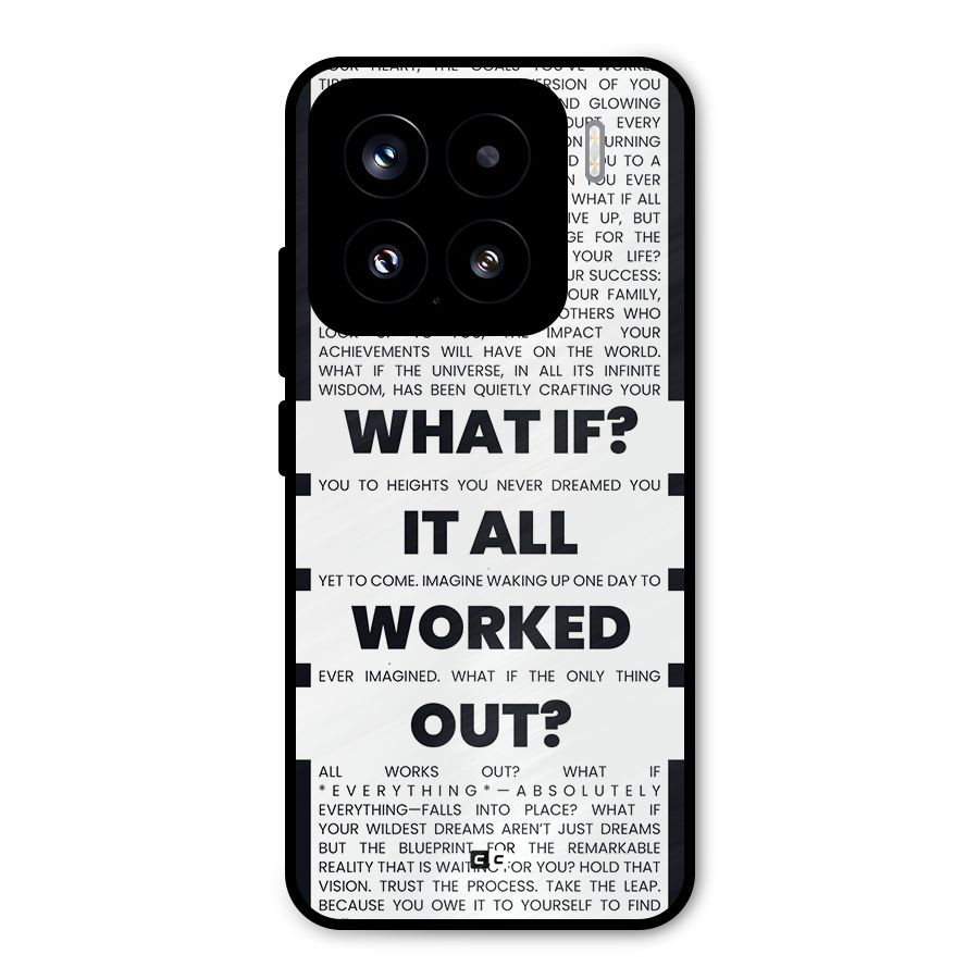 What If Metal Back Case for Xiaomi 15