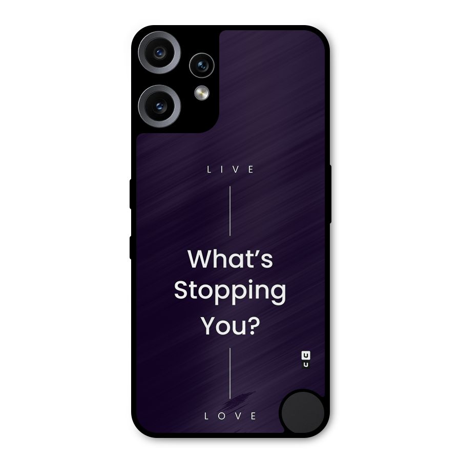 What Stopping You Metal Back Case for Nothing CMF Phone 2 Pro