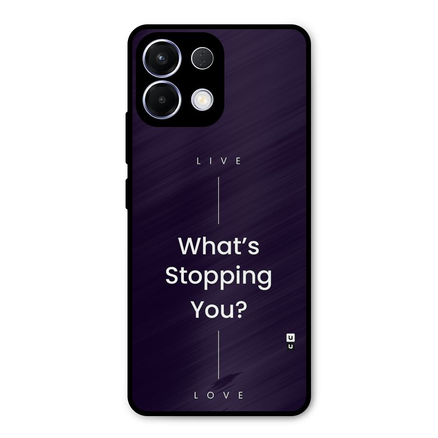 What Stopping You Metal Back Case for Oppo K13