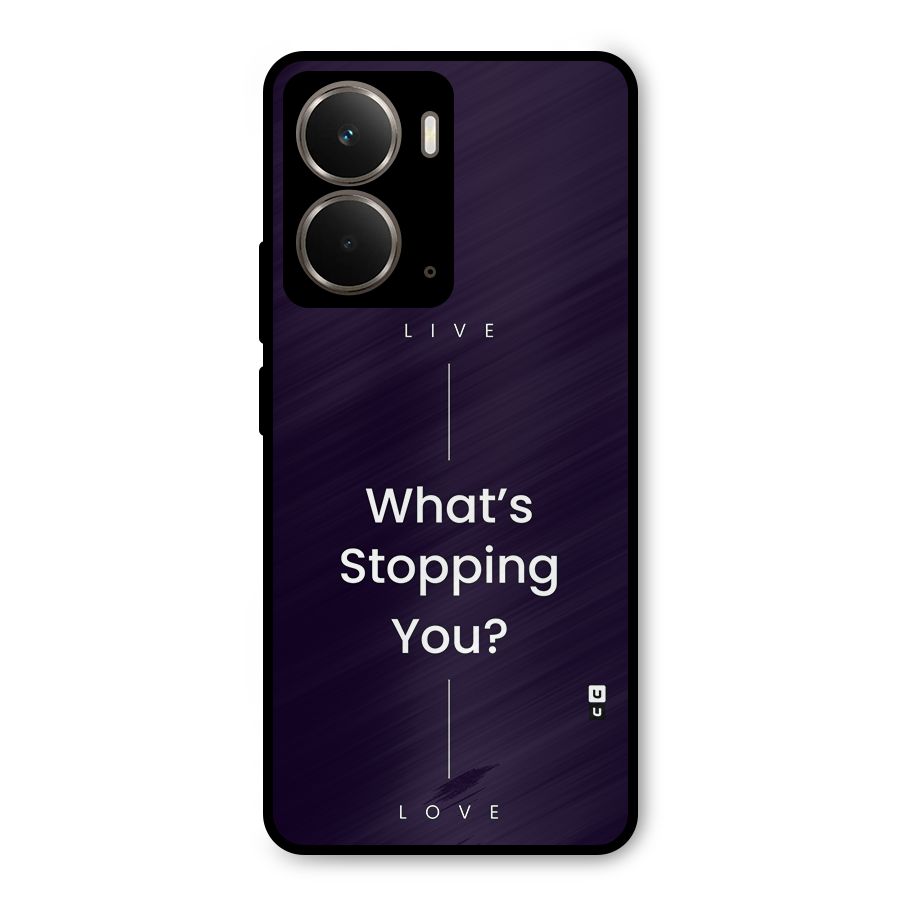What Stopping You Metal Back Case for Realme P3