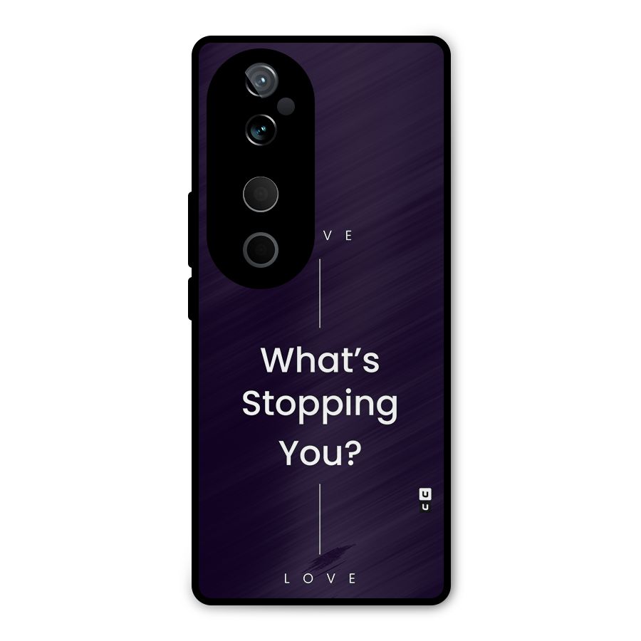 What Stopping You Metal Back Case for Vivo T3 Ultra