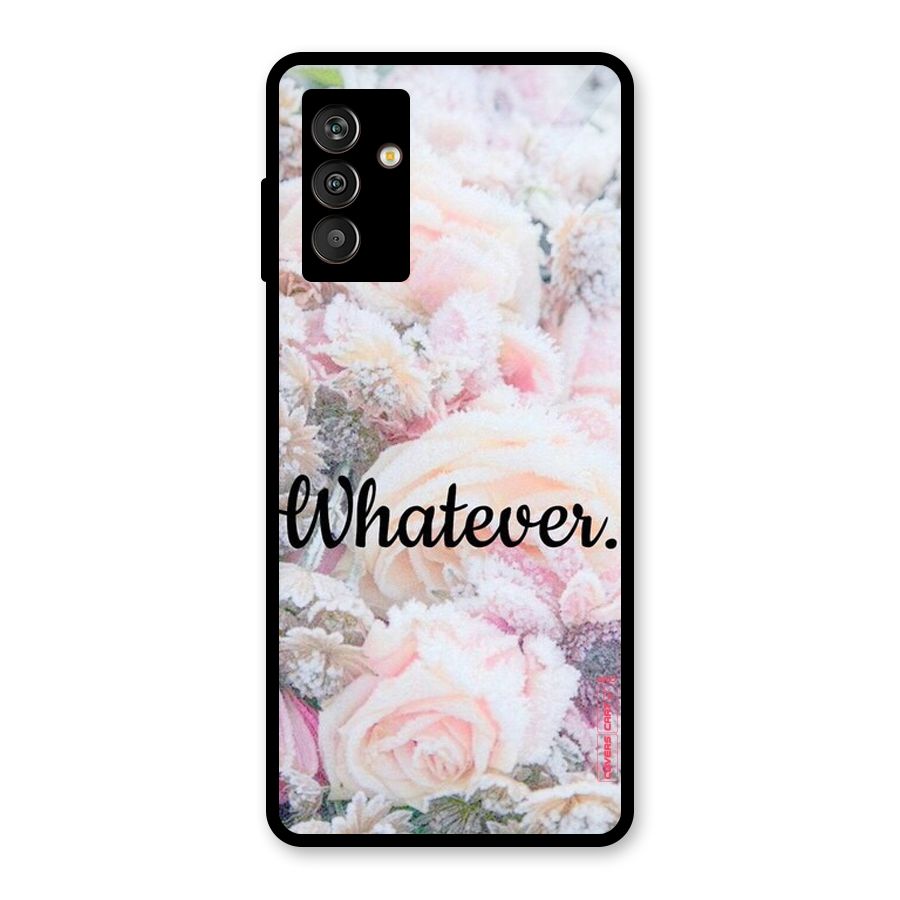 Whatever Glass Back Case for Galaxy M13