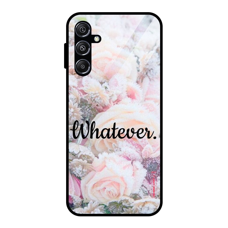 Whatever Glass Back Case for Galaxy M34 5G