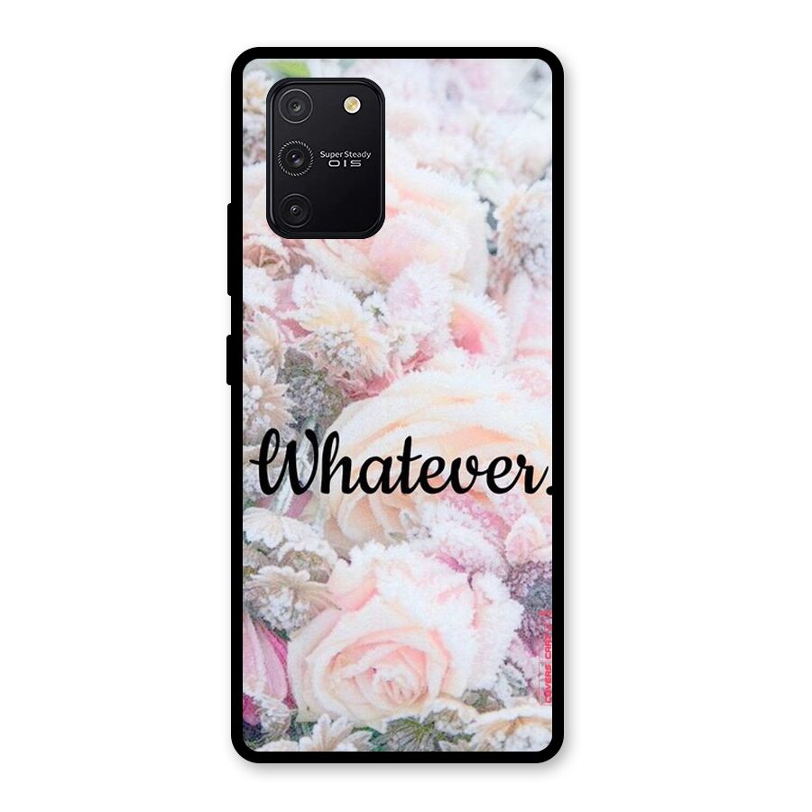 Whatever Glass Back Case for Galaxy S10 Lite
