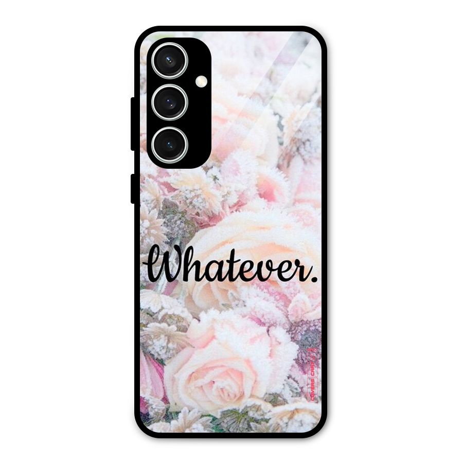 Whatever Glass Back Case for Galaxy S23 FE