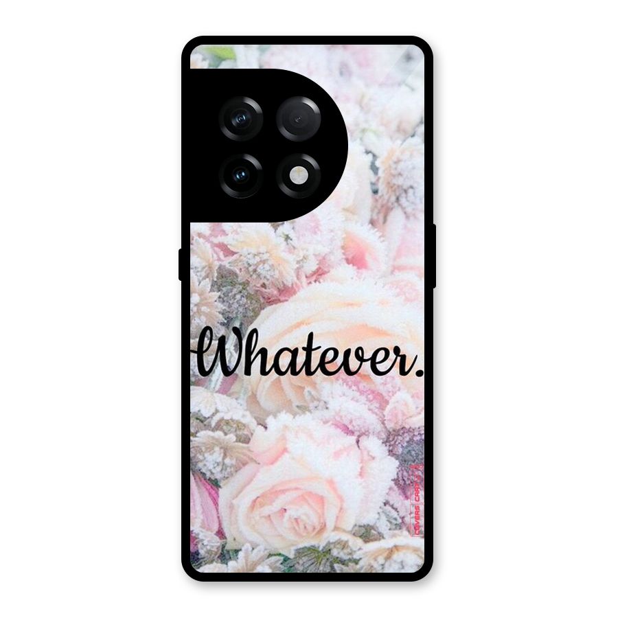 Whatever Glass Back Case for OnePlus 11R