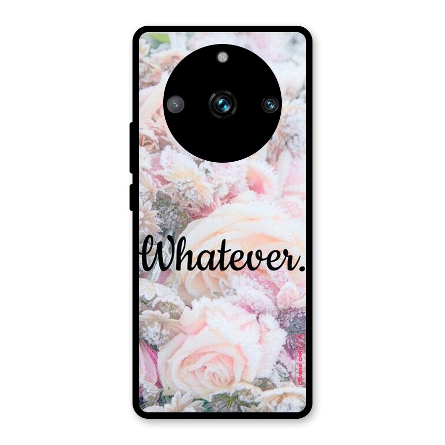 Whatever Glass Back Case for Realme 11 Pro Plus