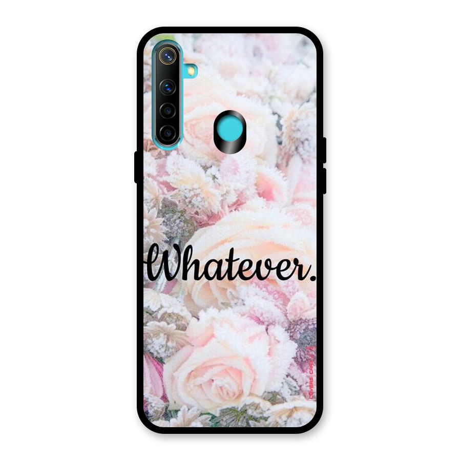 Whatever Glass Back Case for Realme 5