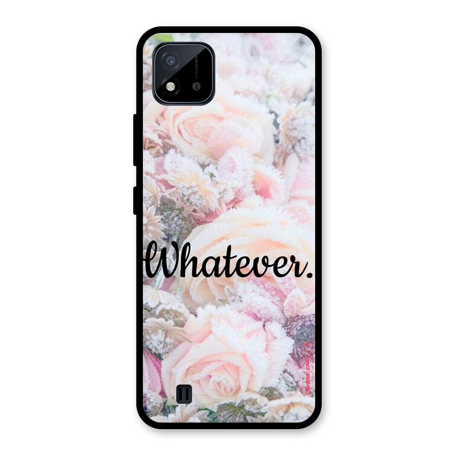 Whatever Glass Back Case for Realme C11 2021