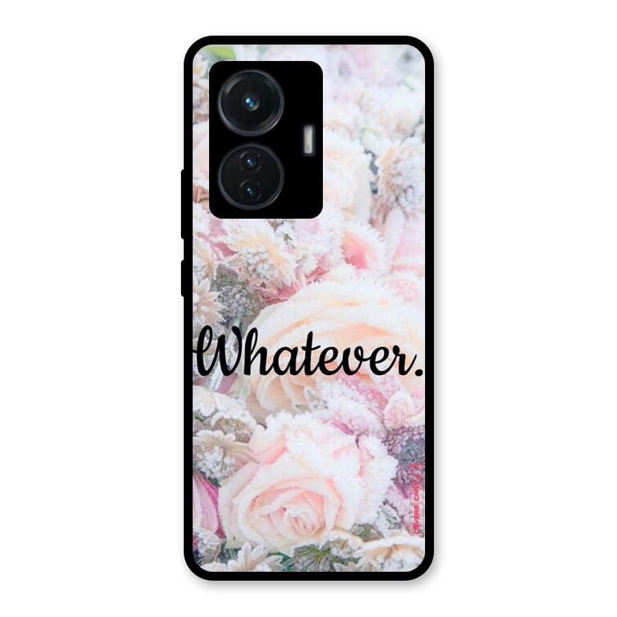 Whatever Glass Back Case for Vivo T1 44W
