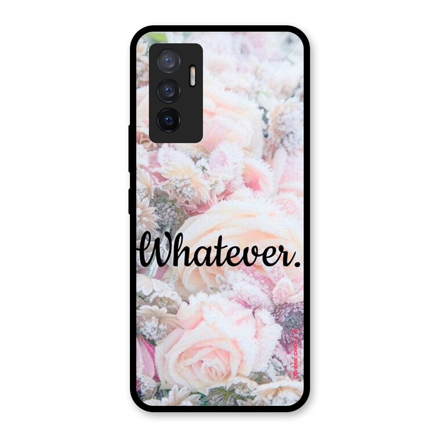 Whatever Glass Back Case for Vivo V23e