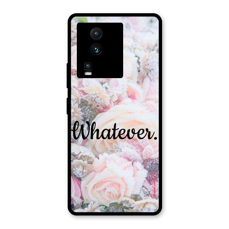 Whatever Glass Back Case for Vivo iQOO Neo 7 Pro