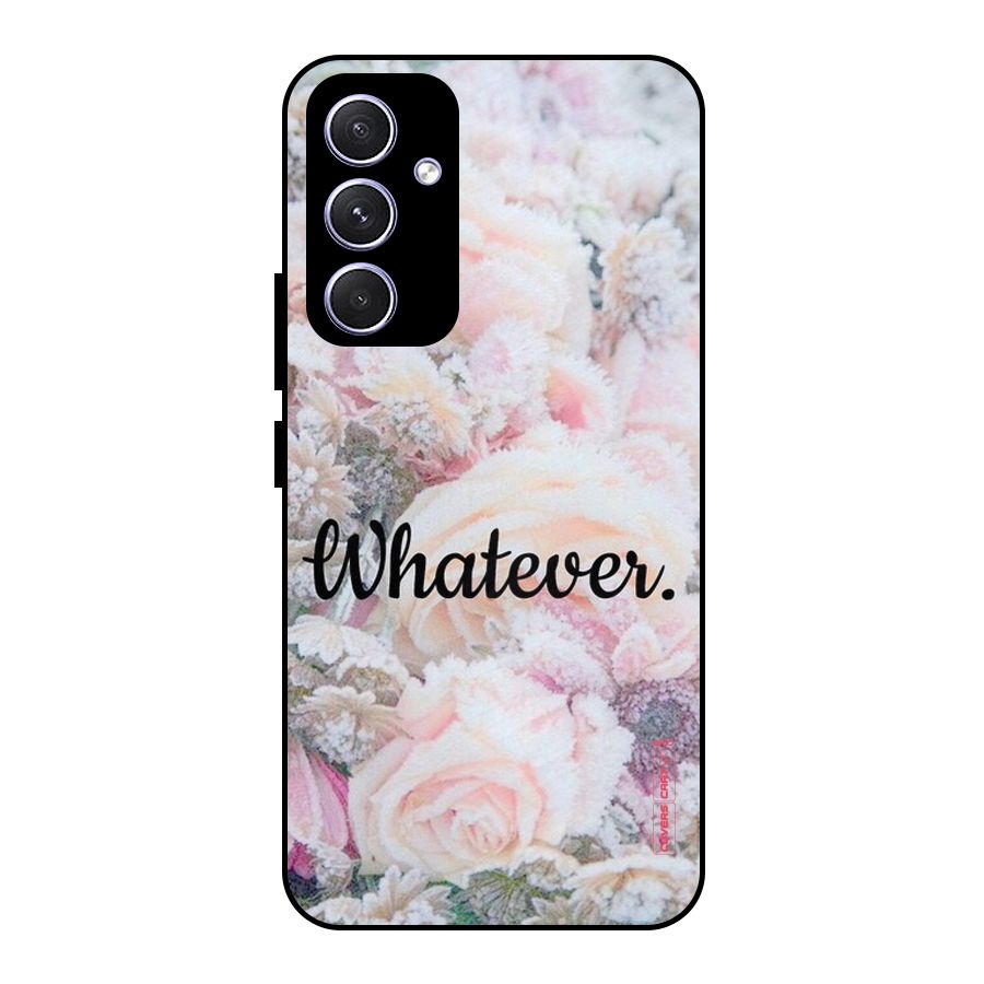 Whatever Metal Back Case for Galaxy A54