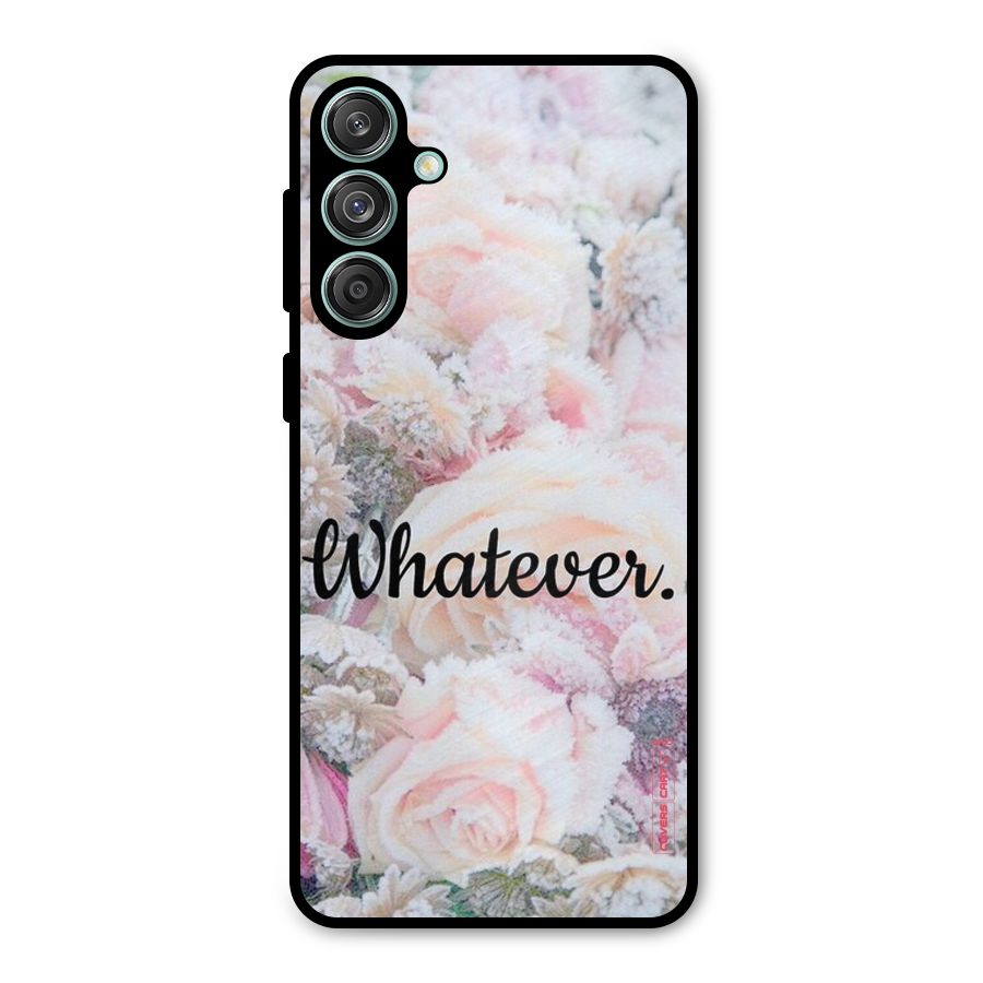 Whatever Metal Back Case for Galaxy M55 5G