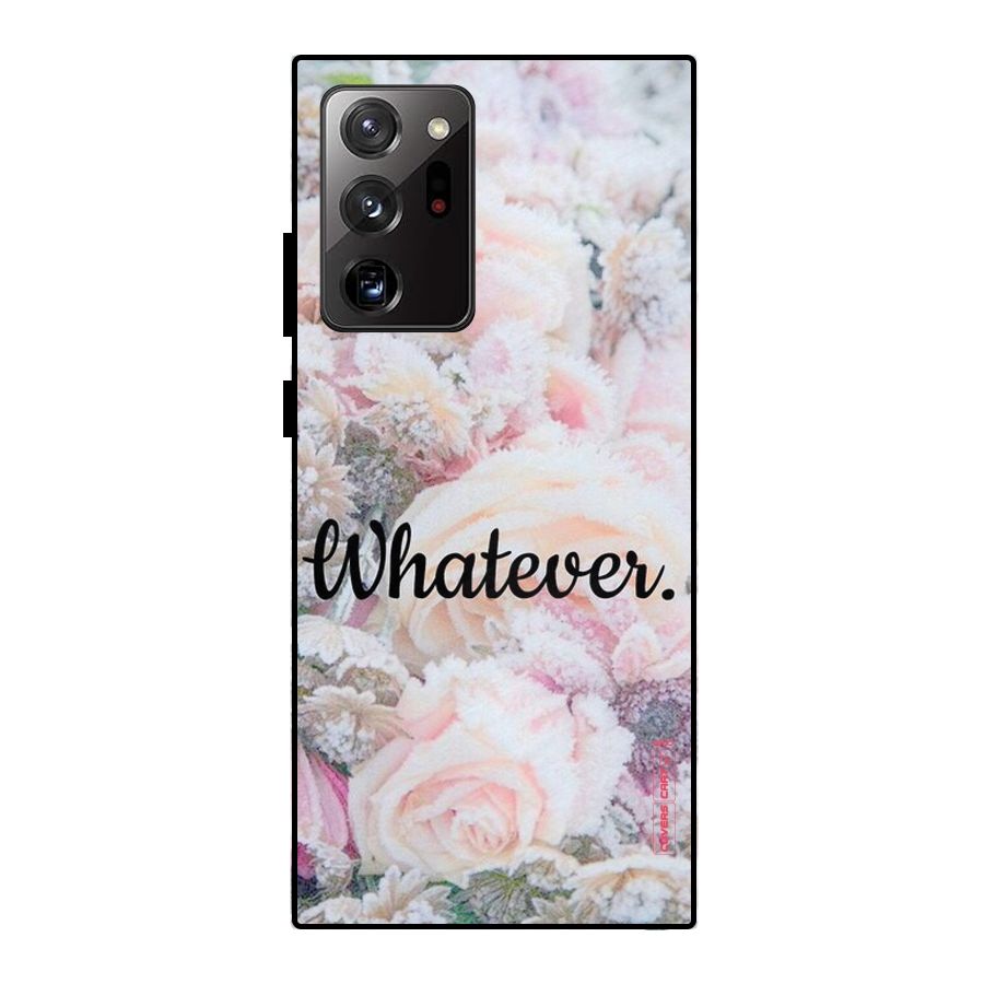 Whatever Metal Back Case for Galaxy Note 20 Ultra