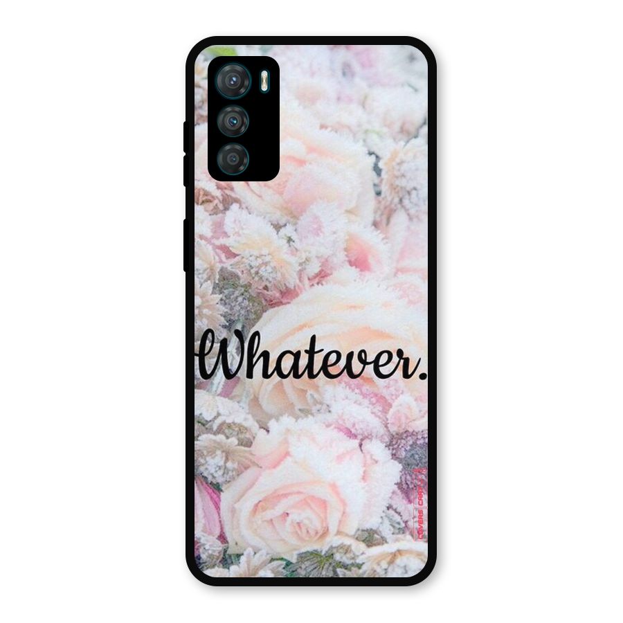 Whatever Metal Back Case for Moto G42