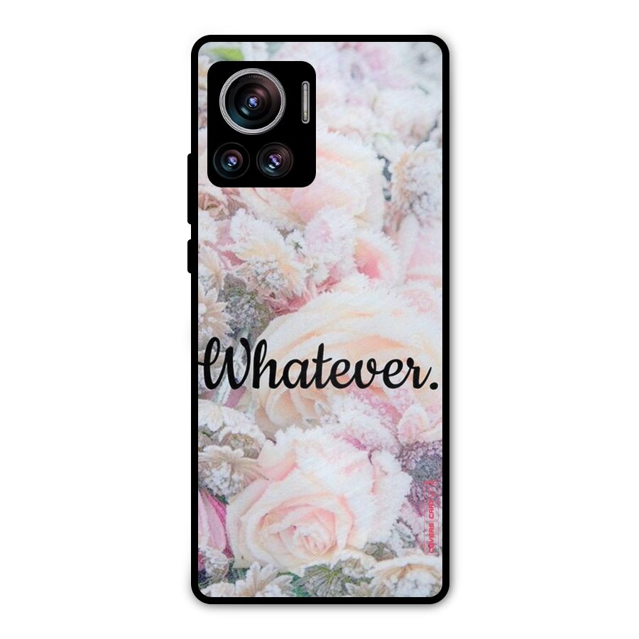 Whatever Metal Back Case for Motorola Edge 30 Ultra