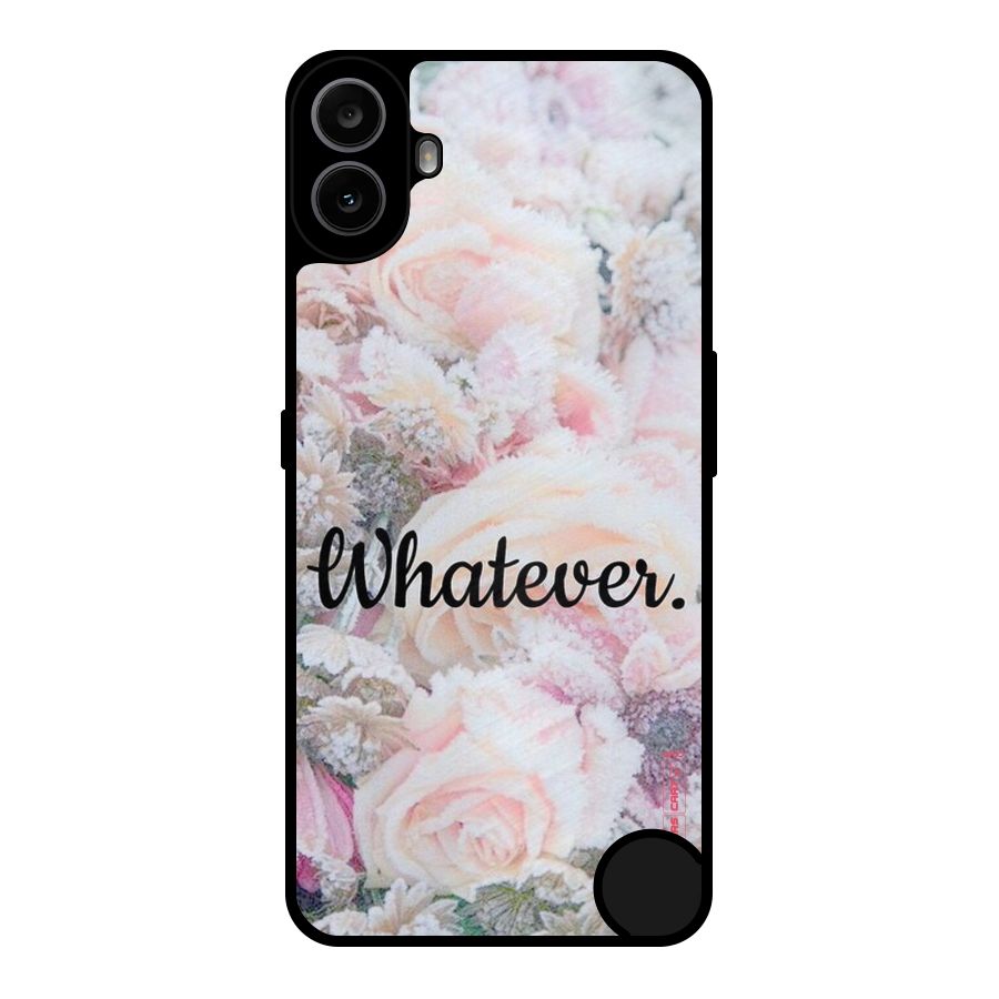 Whatever Metal Back Case for Nothing CMF Phone 1