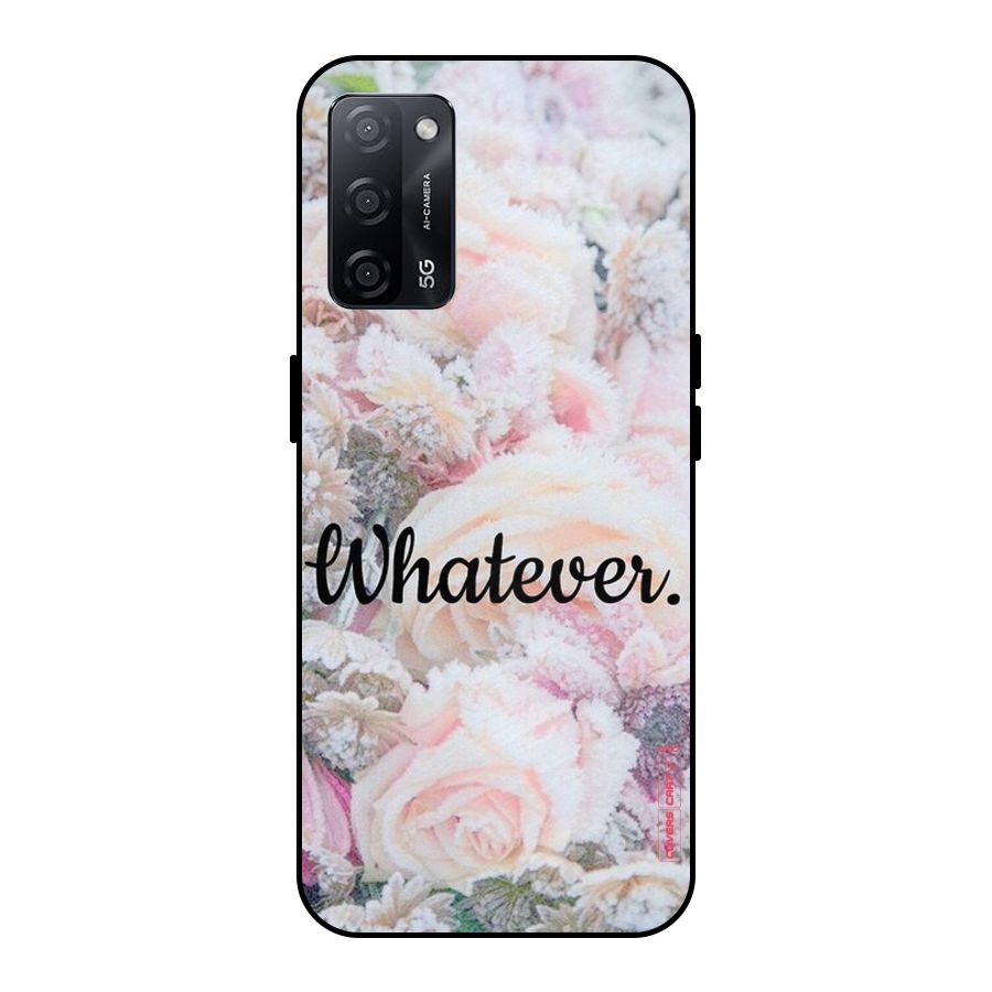 Whatever Metal Back Case for Oppo A53s 5G