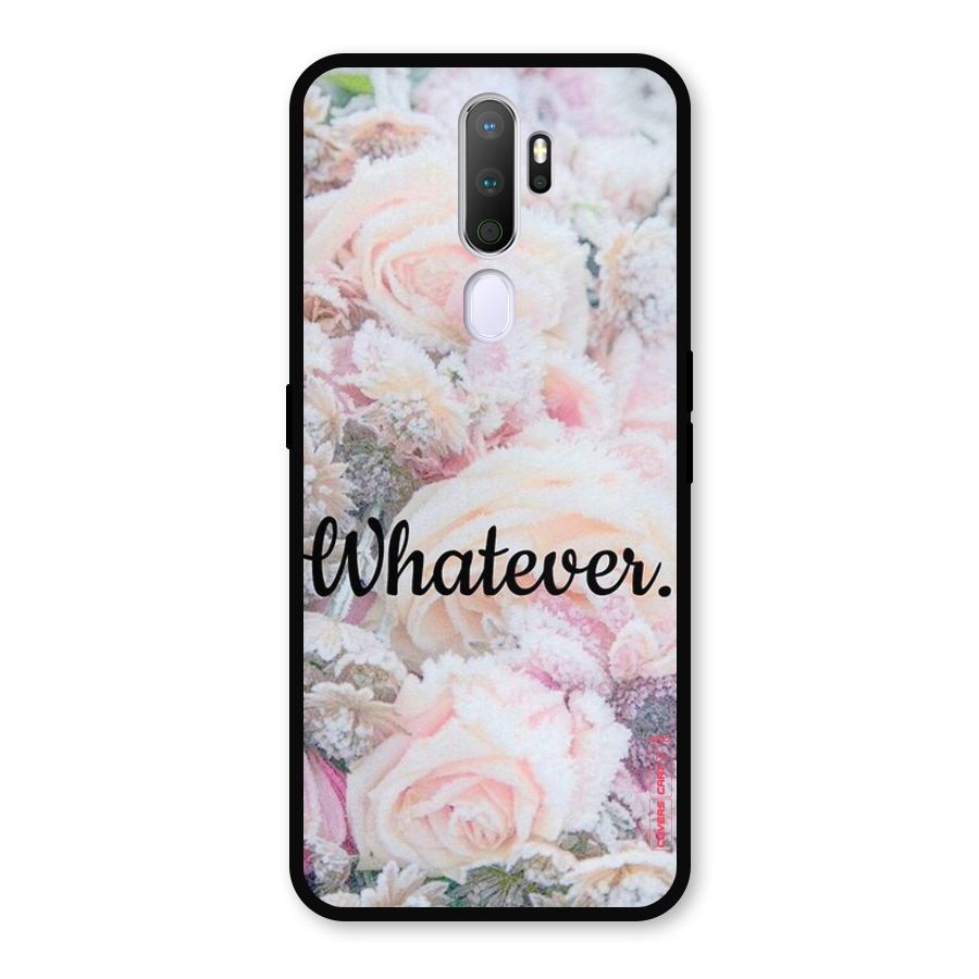 Whatever Metal Back Case for Oppo A5 (2020)