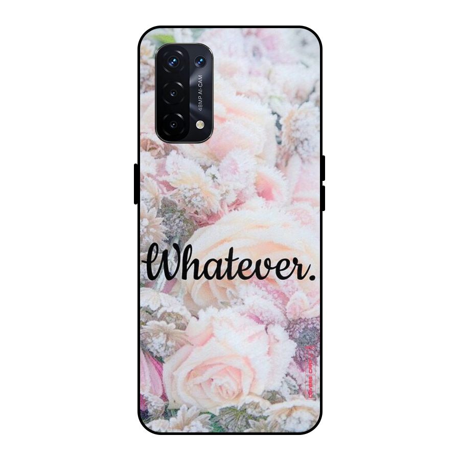 Whatever Metal Back Case for Oppo A74 5G
