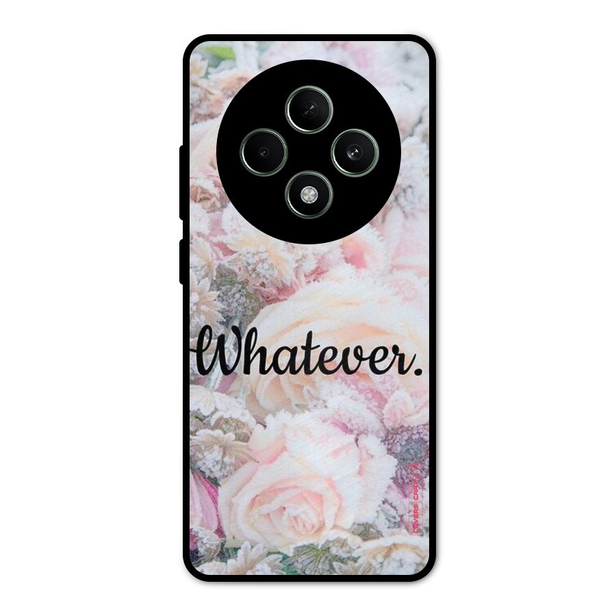 Whatever Metal Back Case for Oppo F27