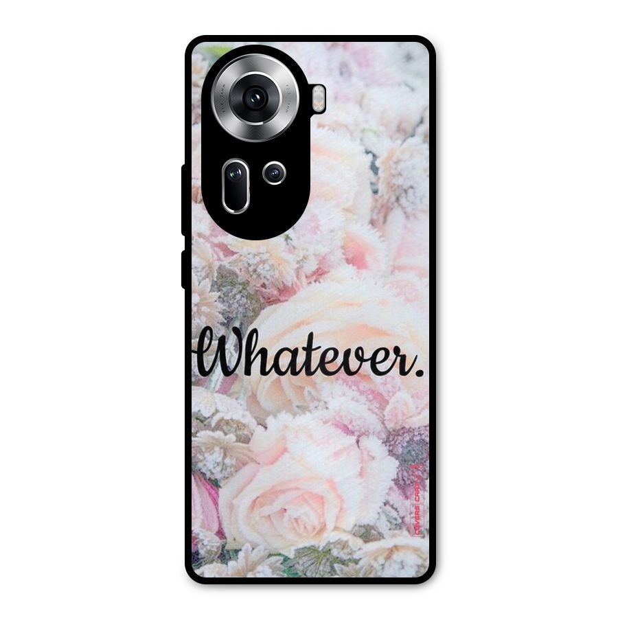 Whatever Metal Back Case for Oppo Reno11 5G