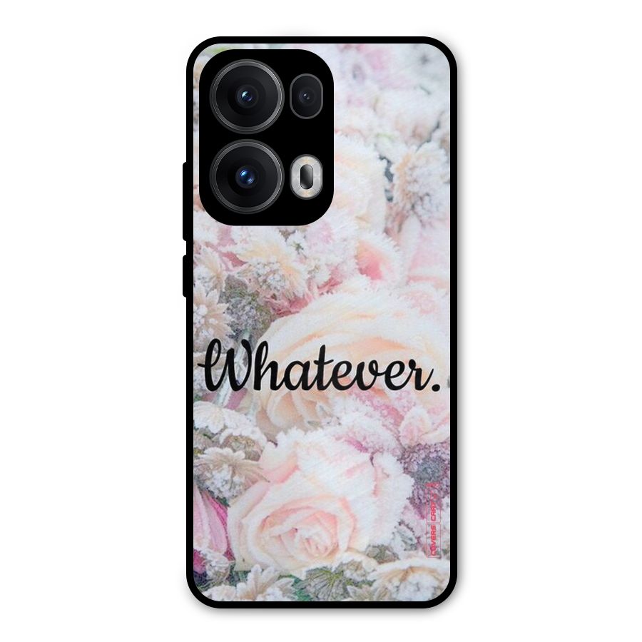 Whatever Metal Back Case for Oppo Reno13 Pro