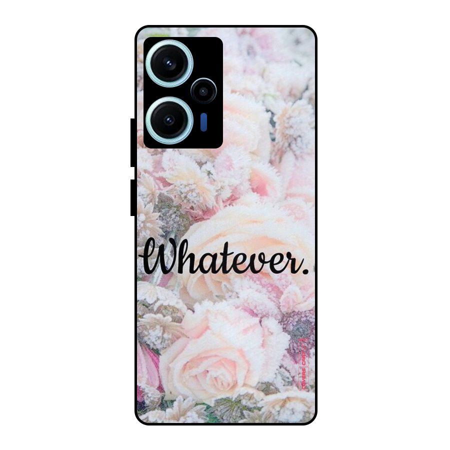 Whatever Metal Back Case for Poco F5