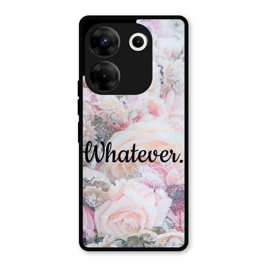 Whatever Metal Back Case for Tecno Camon 20 Pro