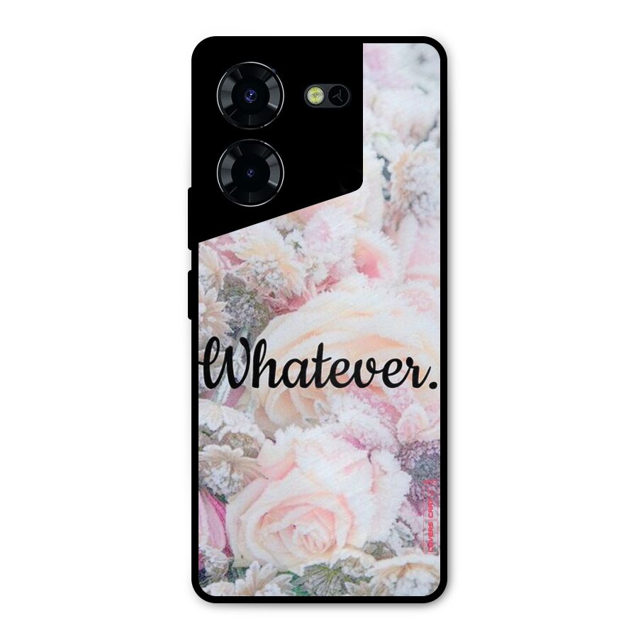 Whatever Metal Back Case for Tecno Pova 5 Pro 5G