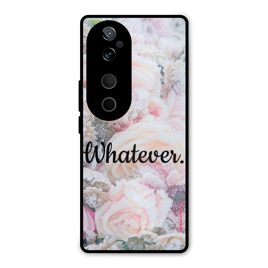 Whatever Metal Back Case for Vivo T3 Ultra